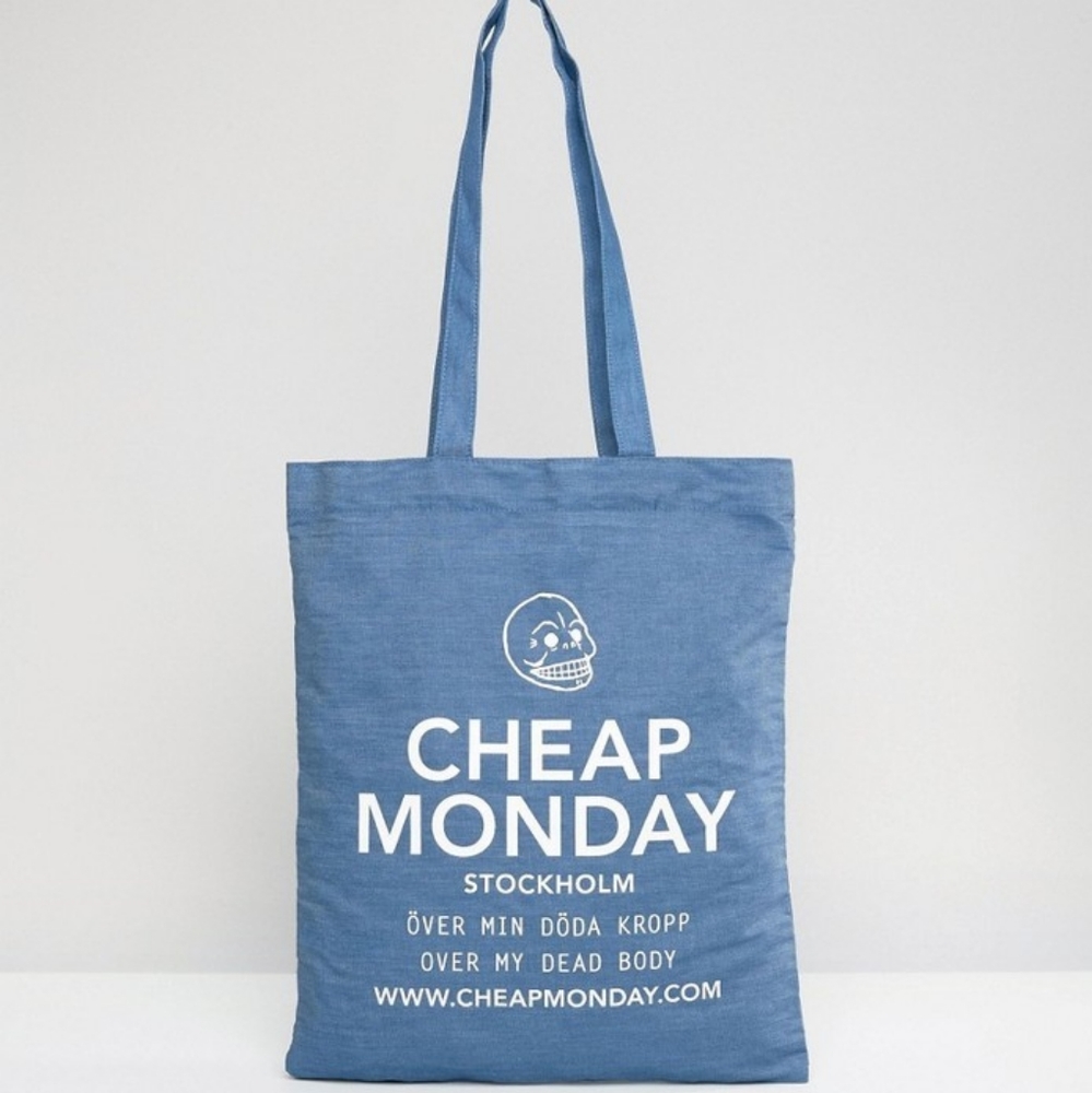 ❤SALE❤ Cheap Monday Denim Tote Bag